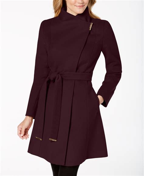 michael kors wool coat macys|Michael Kors wool coats women's.